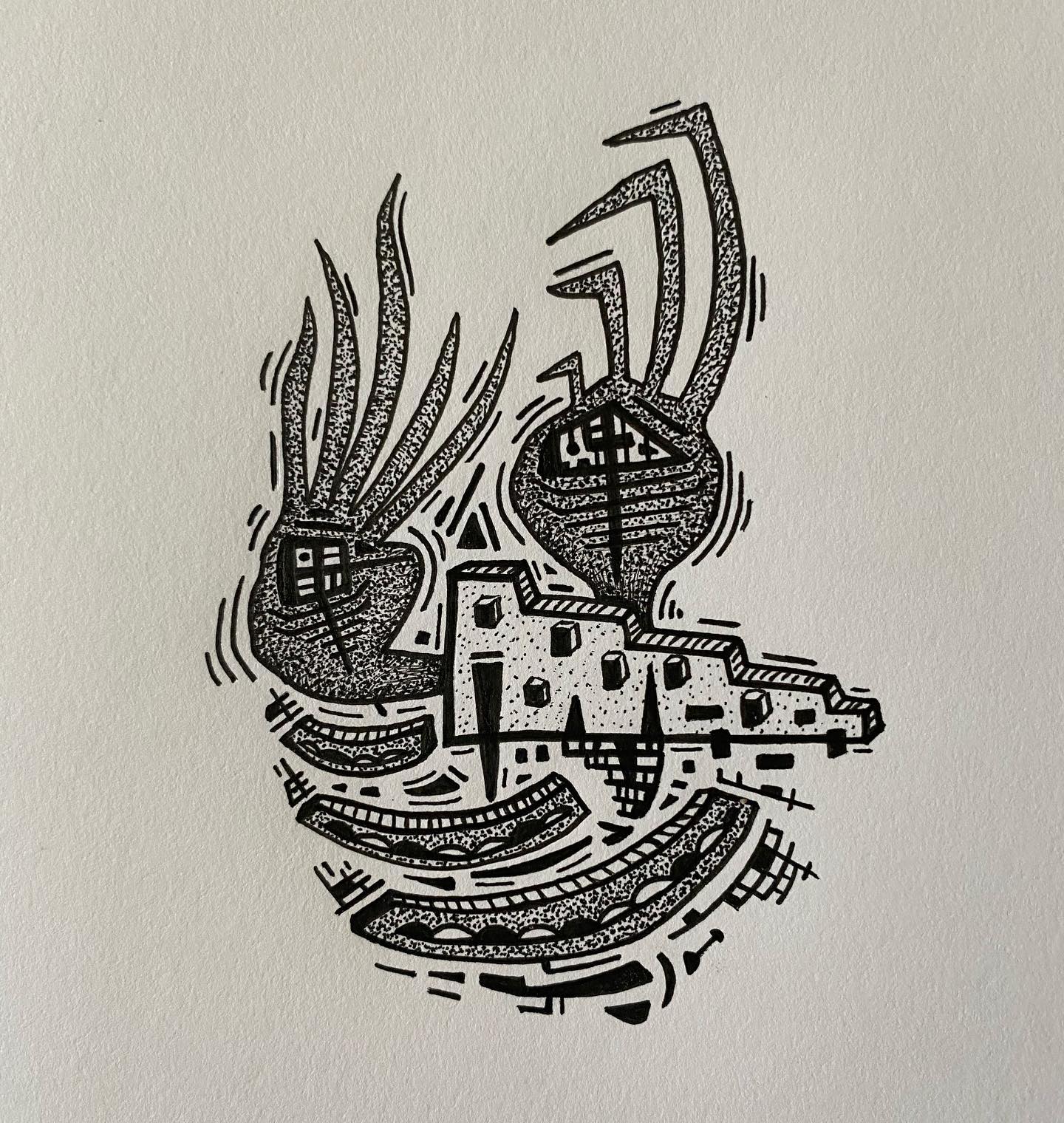 The Village on the Back