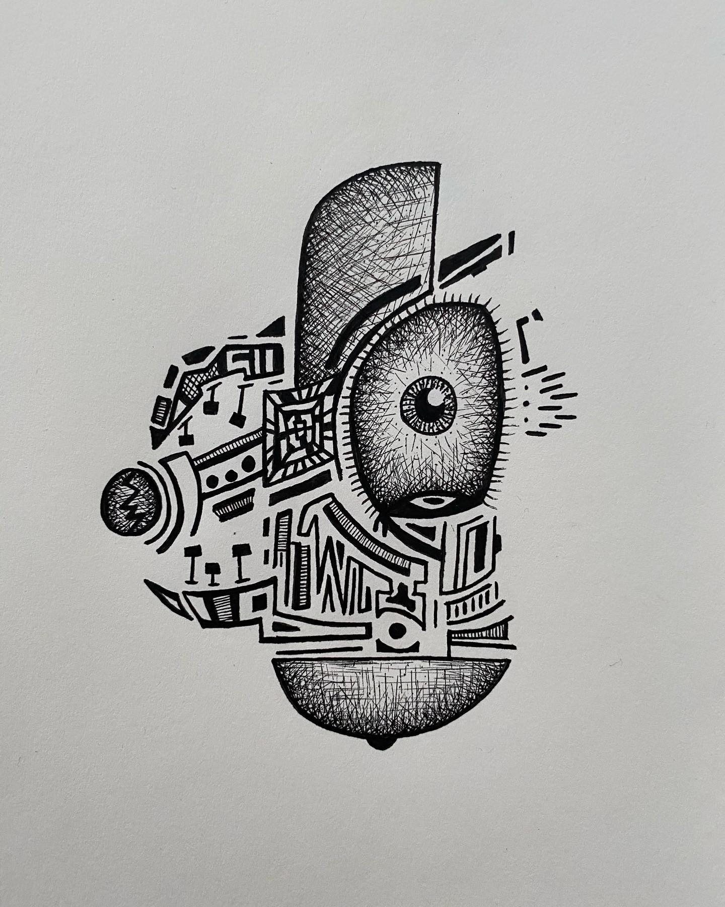 Featured ink artwork by griddsen